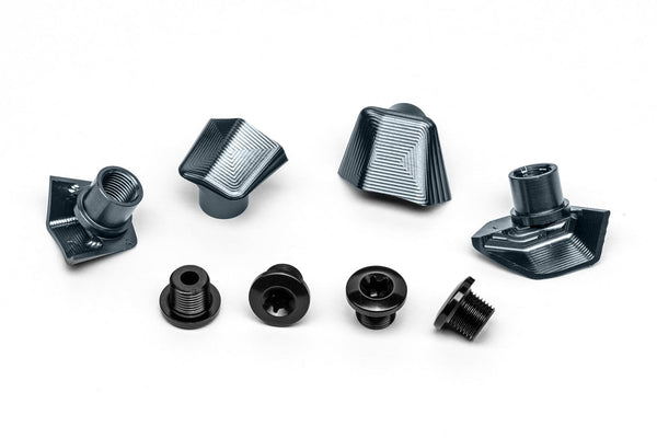 Absolute Black Chainrings - Premium Oval 9100