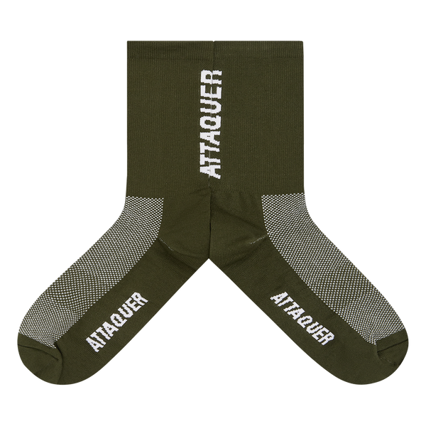 Attaquer Socks - Vert Logo